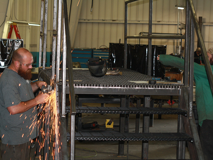 Custom Platform Fabrication